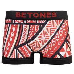 【新品】新品 BETONES ビトーンズ TAPA RED メンズ フリーサイズ ボクサーパンツ