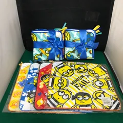 5012　ミニオンズ　ループ付きタオル6枚セット＋カラフルループタオルセット