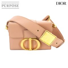 クリスチャン ディオール Christian Dior 30 モンテーニュ ボックス ショルダー バッグ レザー ピンク M9204UMOS 90240299