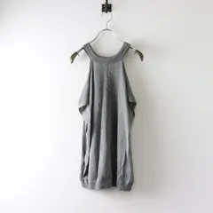 美品 定価22000円 ヴェリテクール Veritecoeur リボンベストニット F グレー/レイヤードトップス【2400014575569】のサムネイル