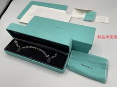 新品未使用 ティファニー TIFFANY &Co. ハードウェア スモール リンク ブレスレット シルバー