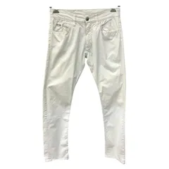 EMPORIO ARMANI エンポリオアルマーニ パンツ メンズ コットン スリムフィット ズボン ホワイト 28インチ J08SA 中古 T1のサムネイル