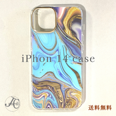 iPhoneケース iPhone14 用 マーブル ゴージャス  煌めき 高級感　スマホケース