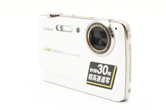 ★極上品★カシオ CASIO EXILIM EX-FS10S ホワイト★ LL464.2#2975