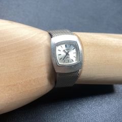 ヴィンテージ SEIKO セイコー クォーツ 腕時計 18-5550 シルバー 