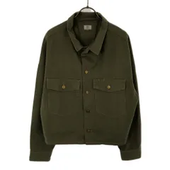 セポ バックハーフジップ コットンジャケット M カーキ cepo レディース