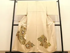 平和屋着物■豪華色留袖　花丸文　金彩　正絹　逸品　BAAU7022gt