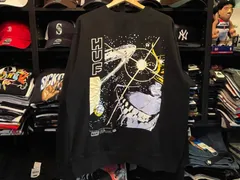 HUF X AVENGERS THANOS EYE WASHED CREWNECK Ｌサイズ
