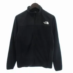 ザノースフェイス THE NORTH FACE マウンテンバーサマイクロジャケット ブルゾン フリース ジップアップ 切替 NL71904 ワンポイント 黒 ブラック S
