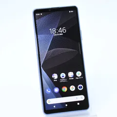 【未使用に近い】SIMフリー au Xperia 10 III SOG04 ブルー