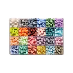 【数量限定】6色（約150粒）シーリングワックス ワックス セット 猫の爪 封蝋 シーリングスタンプ 小粒 手作り DIY happykau 収納ケース付き ミックスカラー (I)