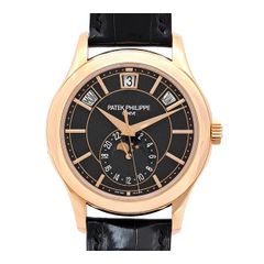 パテックフィリップ アニュアルカレンダー ムーンフェイズ 5205R-010 自動巻き ローズゴールド メンズ PATEK PHILIPPE【中古】 【時計】