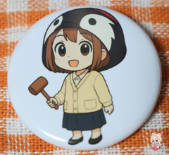 【耕悠庵、庶務担当・ついみ 缶バッジ】ブランド《耕乃彩》公式グッズ