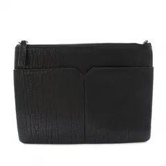 ジルサンダー JIL SANDER アーカイブクラッチバッグ セカンドバッグ レザー 黒 ブラック /YTのサムネイル