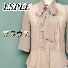 レディース シャツ ブラウス シフォン リボン トップス ボウタイ カジュアル