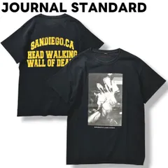 ジャーナルスタンダード トライセクト 2 JOURNAL STANDARD TRISECT 2 バンド フォト プリント Tシャツ L相当 ブラック メンズ