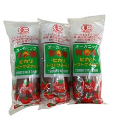 光食品 【有機 ヒカリトマトケチャップ 300ｇ×３本】 オーガニック 有機JAS認証