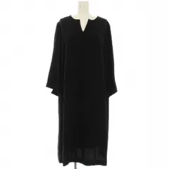 【レキップ イナバヨシエ】ロングワンピース ロングドレス 黒 ブラック 38 M レキップ イナバヨシエ】ロングワンピース ロングドレス 黒