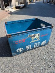 昭和レトロ　牛乳石鹸　ボテ箱