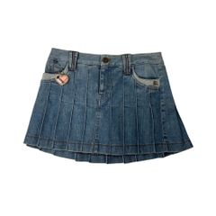 （BLACKPINK LiSA着用）BURBERRY BLUE LABEL 　バーバリーブルーレーベル　デニムスカート　プリーツスカート　ミニスカート