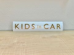 車用カッティングステッカー　KIDS in CAR キッズインカー
