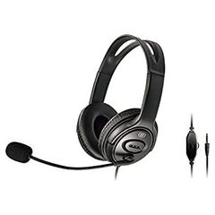 【中古】「未使用品」GOPPA ゴッパ ヘッドセット オーバーヘッドタイプ 両耳 密閉型 ステレオ 3.5mm 4極タイプ(4極→3極変換付き) GP-HS24M/B