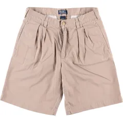 古着 ラルフローレン Ralph Lauren POLO by Ralph Lauren ツータック チノショーツ ショートパンツ レディースL(w27)相当/eaa528371