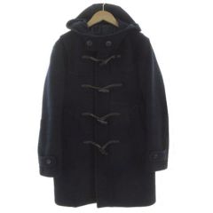 ホネホネ COACH ウール ダッフルコート メンズ Sサイズ 濃紺 ホネホネ様専用 COACH ウール ダッフルコート メンズ Sサイズ 濃紺
