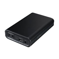 モバイルバッテリー AC・USB出力対応 サンワサプライ BTL-RDC14  会議　スマホ　災害　避難所　USB出力　防災　蓄電  ACコンセントプラグを直接挿せる AC出力ポートを搭載