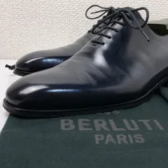 純正ツリー付　ベルルッティ　スカーズ　サイズ6 　ダークブラウンパティーヌ 楽天市場】極美品▽Berluti ベルルッティ Scars Demesure