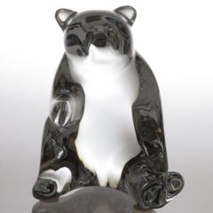 新品 バカラ くまモン クリスタル キャラクター フィギュリン オブジェ