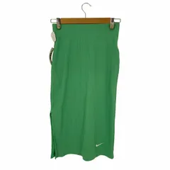 ナイキ NIKE RIB JRSY SKIRT リブスカート スウォッシュ刺繍 レディース JPN：S のサムネイル