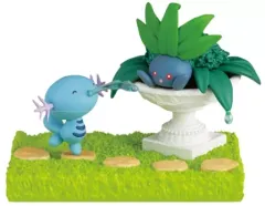 【中古】トレーディングフィギュア 4.ウパー＆ナゾノクサ 「ポケットモンスター ポケモンガーデン ～木漏れ日の午後～」