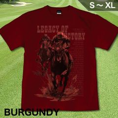 GENJU キッズ～S、M、L、XLサイズ 競馬 凱旋門賞 天皇賞 皐月賞 G1 メンズ ターフ クラシック Tシャツ 半袖 Legacy of victory 