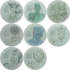 【中古】皿・茶碗 全8種セット ガラスプレート 「一番くじ ジョジョの奇妙な冒険 ストーンオーシャン The way to heaven」 G賞