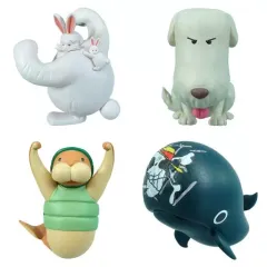 【中古】トレーディングフィギュア 全4種セット 「From TV animation ONE PIECE ワンピの実 あにまる01」