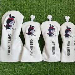 新品 4点セット ドラえもん ゴルフクラブヘッドカバー - メルカリ
