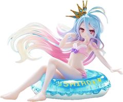 [미사용품] 노게임·노라이프 Aqua Float Girls 피규어 화이트 Renewal