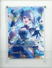 【中古】雑貨 [単品] 勇気ちひろ ブロマイド付きアクリルフォトフレーム(複製直筆サイン・メッセージ入り) 「バーチャルYouTuber にじさんじ 勇気ちひろ 誕生日2022」