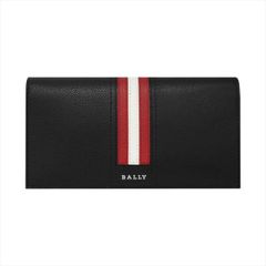 BALLY バリー LETTERING TSP 6218067 二つ折り長財布（ファスナー小銭入れ有)