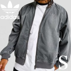 新品M⭐️adidasアディカラー ルーズ デニムブラック ウォッシュ