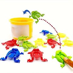 パーティゲーム　みんなで遊べる　大人も子供も遊べる　24個のカエルをジャンプさせて遊ぼう！　　ストレス解消　プラスチック　アクション　誕生日