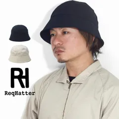 ReqHatter (レックハッター) バケットハット 帽子 メンズ シンプル 帽子 綿 セーラーハット コットン ハット バケハ ユニセックス 日よけ 【TB】