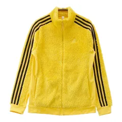 サイズ：L ADIDAS GOLF アディダスゴルフ  ボアフリース セットアップ  イエロー系 [240101350325] ゴルフウェア レディース ストスト