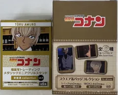 未開封　名探偵コナン 安室透 アクリルスタンド スクエア缶バッジ　まとめ売り