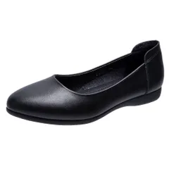 ☆ ブラック ☆ 38(24cm) ☆ パンプス 黒 レディース ローヒール pmy8801 パンプス 黒 靴 くつ シューズ フォーマルシューズ リクルート 就活 レディース ローヒール 履きやすい 歩きやすい 柔らかい 疲れにくい ぺたんこ