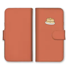 Galaxy S23 SC-51D SCG19 ケース 手帳型 ギャラクシーS23 スマホケース 携帯ケース ホットケーキ パンケーキ スイーツ デザート 可愛い シュール 面白 パステル パステルカラー カラー01