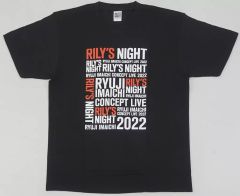 今市隆二 RILY'S NIGHT 2022 Tシャツ Lサイズ ブラック - メルカリ
