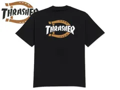 THRASHER×DICKIES スラッシャー×ディッキーズ GRAPHIC TEE BLACK Tシャツ ブラック 22530【共】