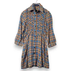 【タグ付き未使用品】Catherine Harnel/キャサリンハーネル シャツワンピース チェック柄  表記サイズ：36 レディース オールシーズン【古着】【used】【中古】【送料無料】FA0129/71025